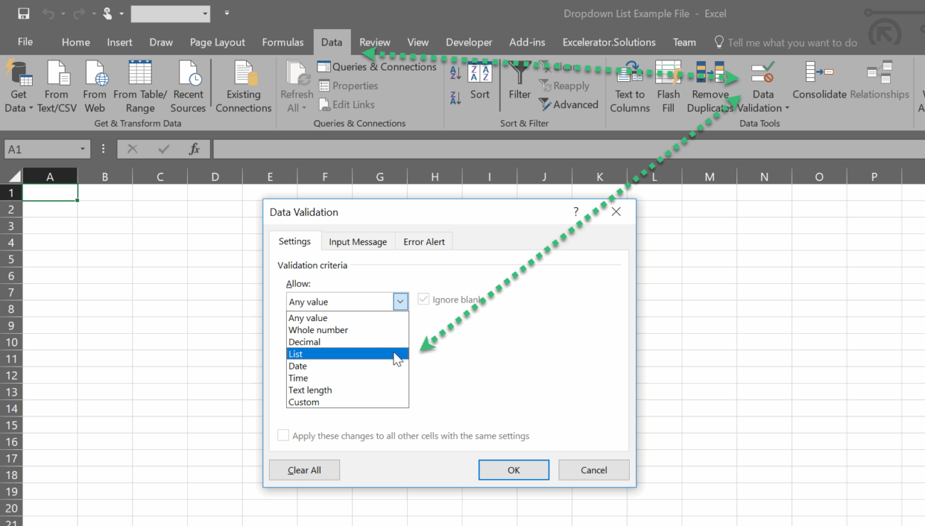 Mastering Excel: A Step-by-Step Guide to Creating Dynamic Ragged Drop-Down Lists