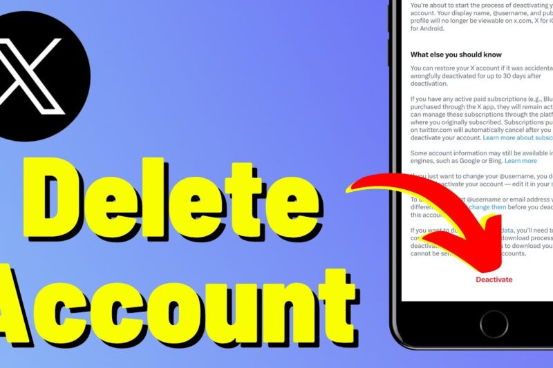 Permanently Delete Your X Account: A Step-by-Step Guide for a Clean Break