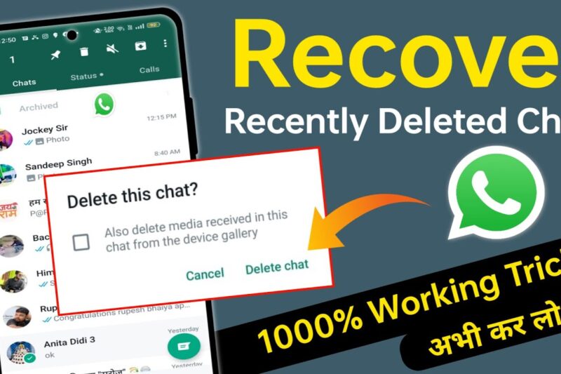 Unlocking Lost Memories: Your Comprehensive Guide to Recovering Deleted WhatsApp Chats