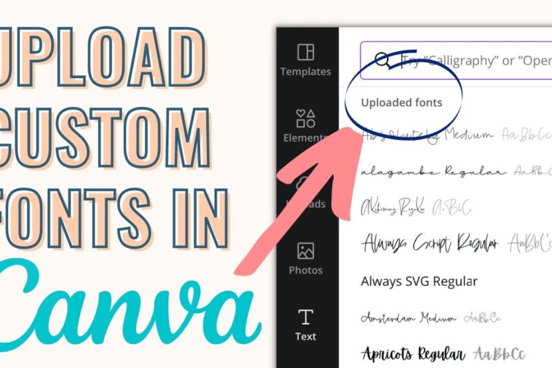 Unlocking Canva’s Font Potential: How to Upload Fonts Without Pro (The Ultimate Guide)