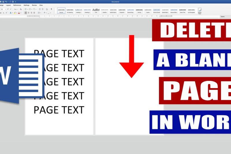 Effortlessly Remove Unwanted Pages: A Comprehensive Guide to Deleting Pages in Word Web