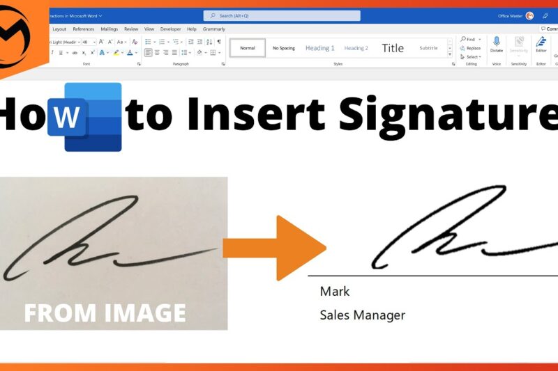 Mastering Signature Space in Word: A Comprehensive Guide to Effortless Digital Signatures