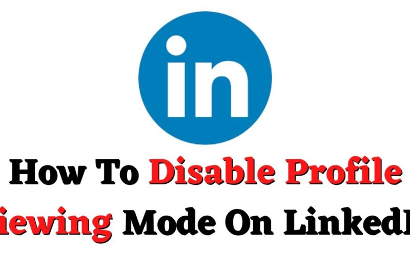 Stealth Mode Activated: How to Deactivate LinkedIn Profile View and Browse Privately