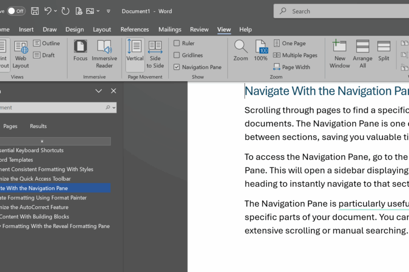 Effortlessly Remove Pages: A Comprehensive Guide to Deleting Pages in Word’s Navigation Pane