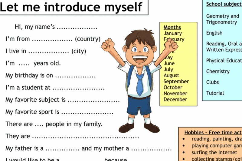 Ace Your Class Presentation: A Guide on How to Introduce Yourself Effectively