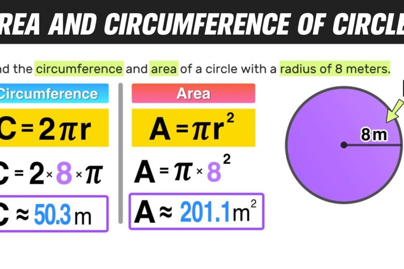 Unlocking the Circle’s Secrets: A Simple Guide to Finding Area from Circumference