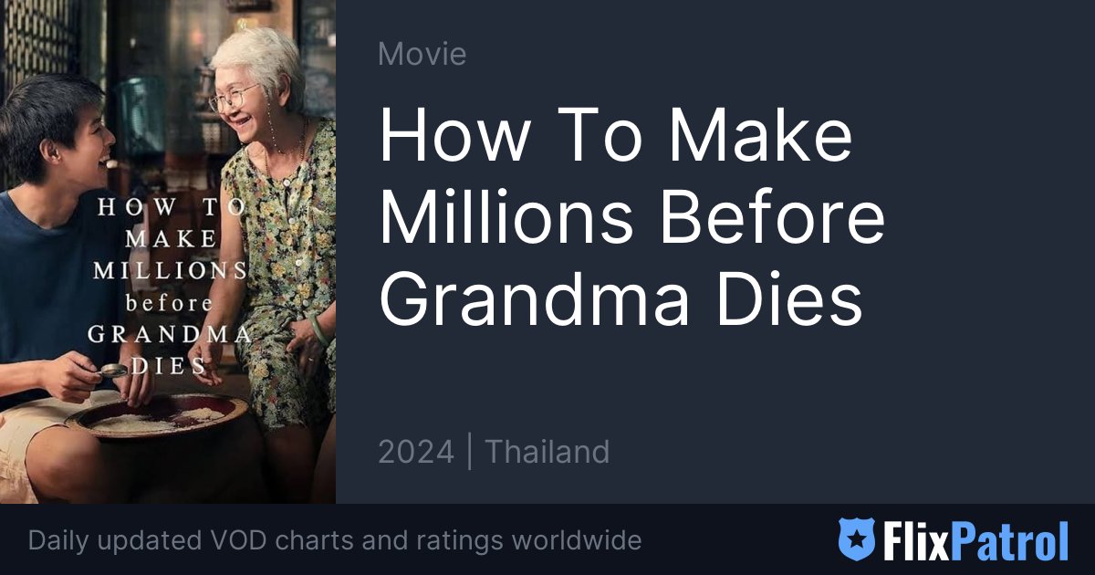 From Box Office to Bank Account: Unlocking Millions with ‘How To Make Millions Before Grandma Dies’ at Event Cinemas